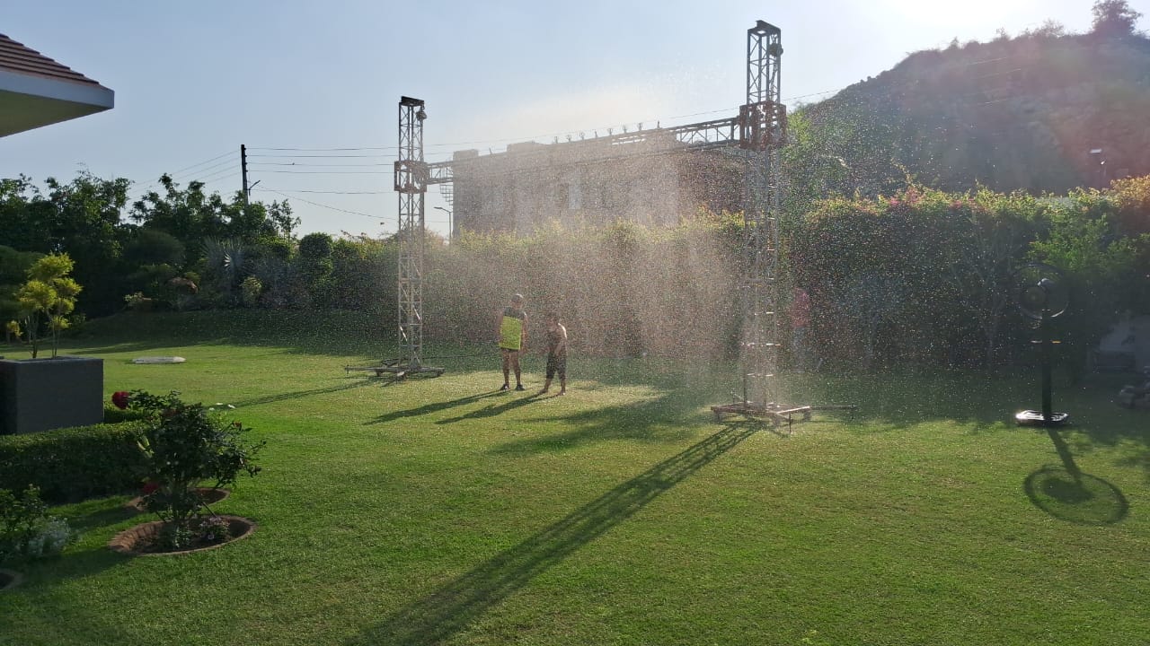 Rain dance setup on rent in Delhi NCR for Holi party